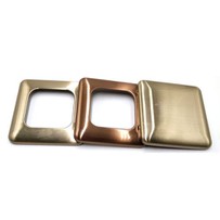 سوئچ یا ریسپٹیکل آؤٹ لیٹ میٹل وال پلیٹ